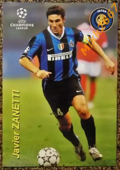 Javier ZANETTI / Хавьер ДЗАНЕТТИ,В мире ФУТБОЛА- 920