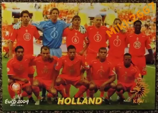 Сборная команда HOLLAND / ГОЛЛАНДИЯ, В мире ФУТБОЛА- 461