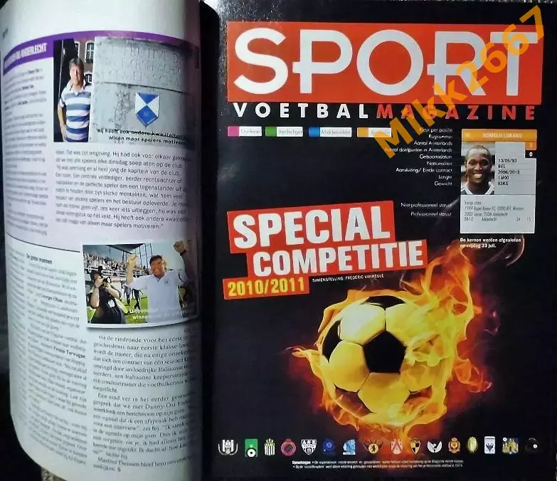 SPORT Voetbal Magazine № 30, 28-07-2010 1