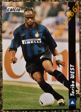 Taribo WEST. Коллекция DS Pianeta Calcio 1998-1999
