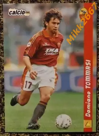 Damiano TOMMASI. Коллекция DS Pianeta Calcio 1998-1999
