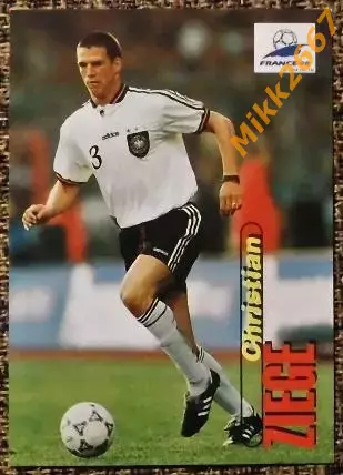 Christian ZIEGE. Коллекция PANINI Чемпионат Мира 1998 (коллекционные карточки)