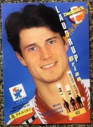 Brian LAUDRUP. Коллекция PANINI Чемпионат Мира 1998 (коллекционные карточки) 1