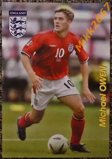 Michael OWEN / Майкл ОУЭН, В мире ФУТБОЛА- 115