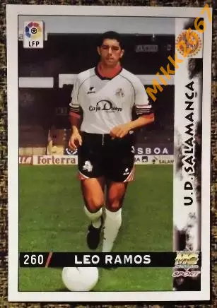 LEO RAMOS. Коллекция MUNDICROMO Испанская Лига 1998-1999