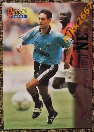 Alessandro NESTA. Коллекция Panini Calcio 99 Cards