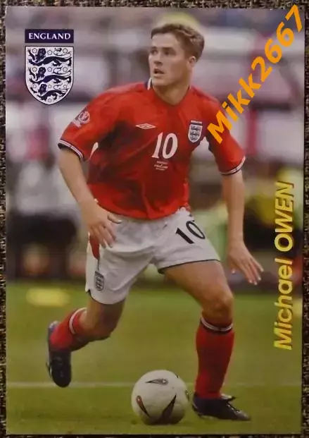 Michael OWEN / Майкл ОУЭН, В мире ФУТБОЛА- 115