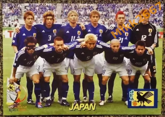 Сборная команда JAPAN / ЯПОНИЯ, В мире ФУТБОЛА- 187