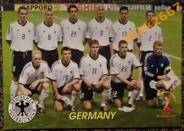 Сборная команда GERMANY / ГЕРМАНИЯ, В мире ФУТБОЛА- 123