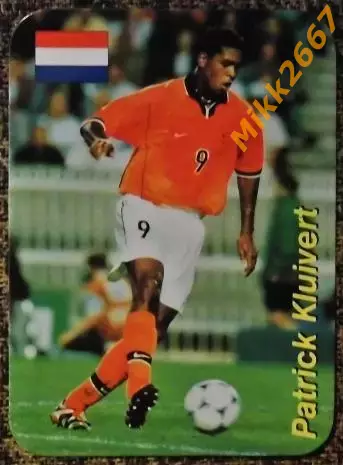Календарик Patrick Kluivert / Football Stars 2000