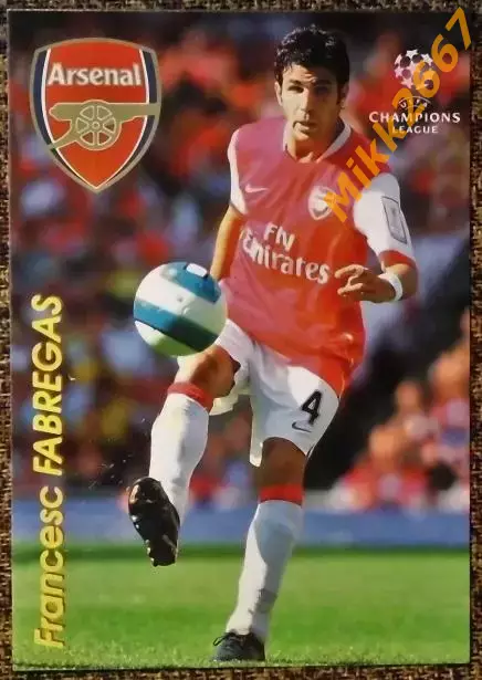 Francesc FABREGAS / Франсеск ФАБРЕГАС, В мире ФУТБОЛА- А37