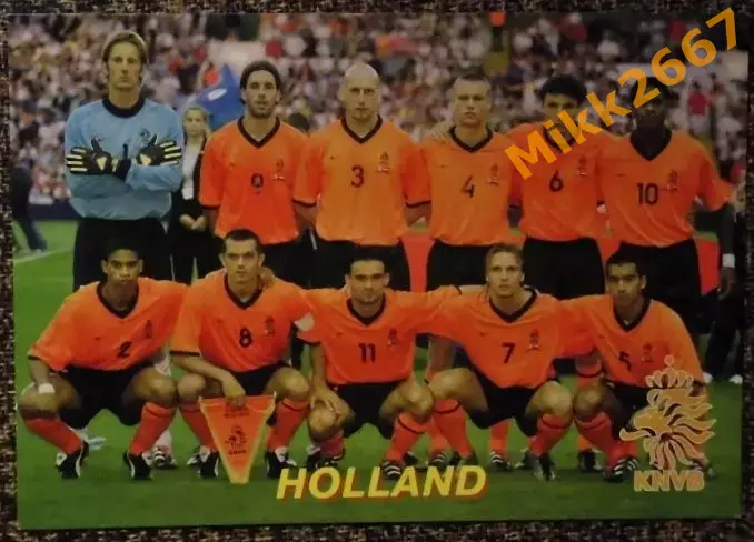Сборная команда HOLLAND / ГОЛЛАНДИЯ, В мире ФУТБОЛА- 133