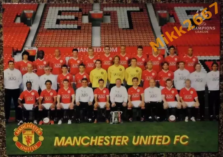 Manchester United FC / Манчестер Юнайтед,В мире ФУТБОЛА- 999