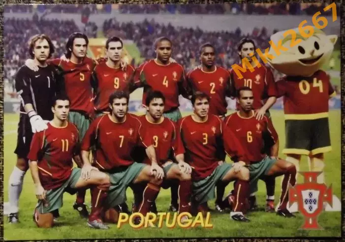 Сборная команда PORTUGAL / ПОРТУГАЛИЯ, В мире ФУТБОЛА- 392