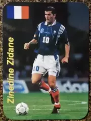 Календарик Zinedine ZIDANE / В мире футбола 2001