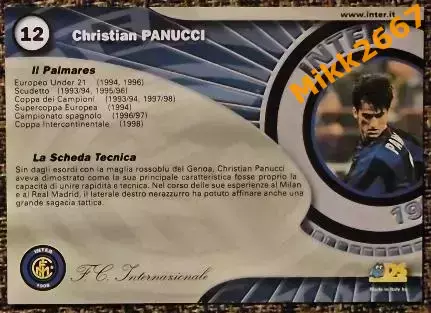 Christian PANUCCI. Коллекция DS Интер 2000 1
