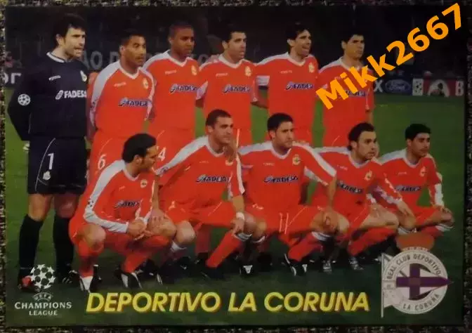 DEPORTIVO LA CORUNA / Депортиво,В мире ФУТБОЛА- 583