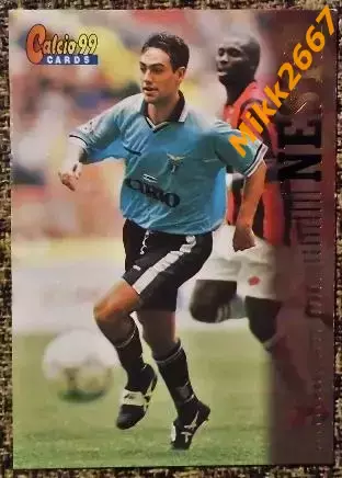 Alessandro NESTA. Коллекция Panini Calcio 99 Cards