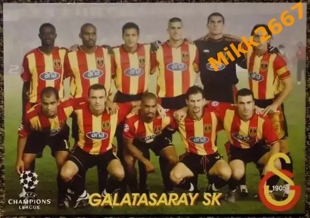 GALATASARAY SK / ГАЛАТАСАРАЙ, В мире ФУТБОЛА- 191