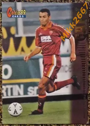 Marcos Evangelista de Moraes CAFU. Коллекция Panini Calcio 99 Cards
