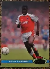 Kevin CAMPBELL. Коллекция TOPPS Stadium Club Английская Премьер-Лига 92-93