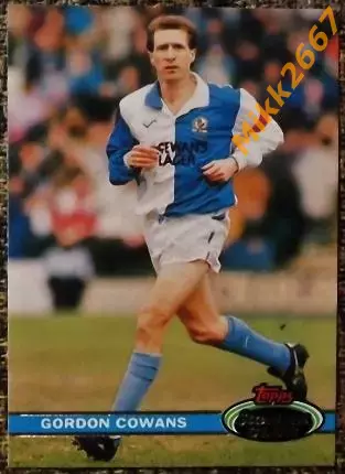 Gordon COWANS. Коллекция TOPPS Stadium Club Английская Премьер-Лига 92-93