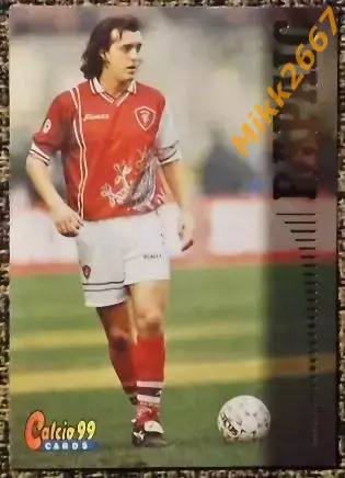 Milan RAPAIC. Коллекция Panini Calcio 99 Cards