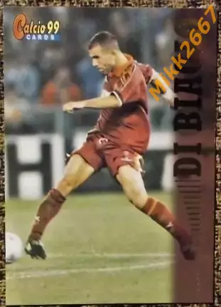 Luigi DI BIAGIO. Коллекция Panini Calcio 99 Cards