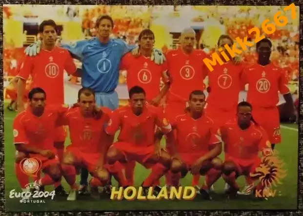 Сборная команда HOLLAND / ГОЛЛАНДИЯ, В мире ФУТБОЛА- 461