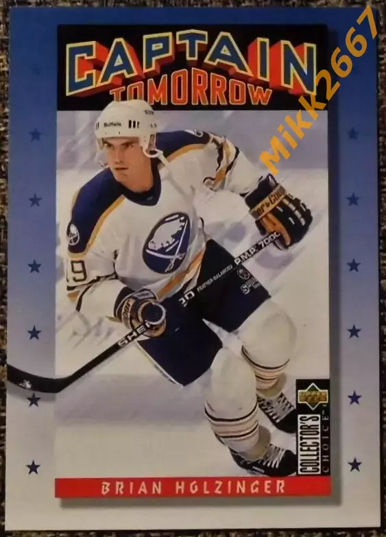 Brian HOLZINGER. Коллекция Collector's Choice NHL 1996-1997