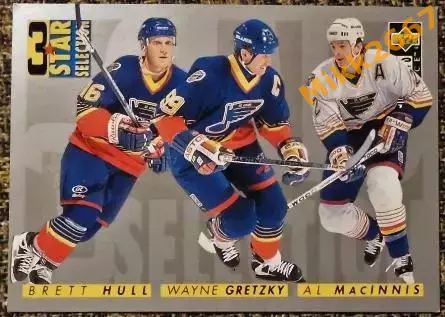Карточка 3 STAR Selection № 329. Коллекция Collector's Choice NHL 1996-1997