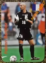 Календарик Fabien Barthez / Football Stars 2000