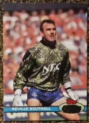 Neville SOUTHALL. Коллекция TOPPS Stadium Club Английская Премьер-Лига 92-93