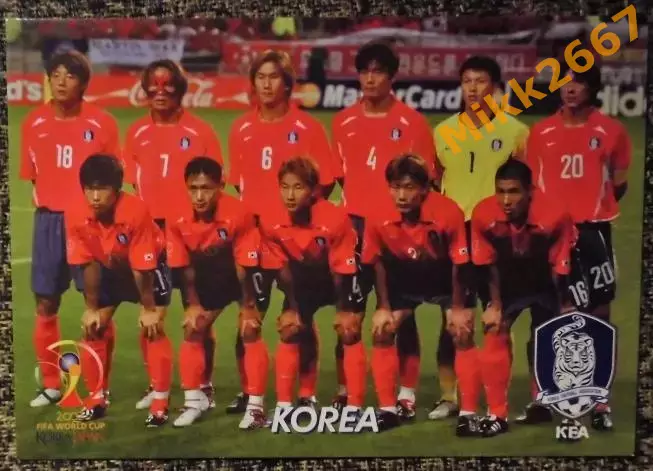 Сборная команда KOREA / КОРЕЯ, В мире ФУТБОЛА - 186