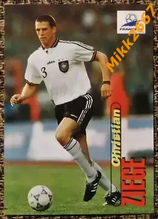 Christian ZIEGE. Коллекция PANINI Чемпионат Мира 1998 (коллекционные карточки)