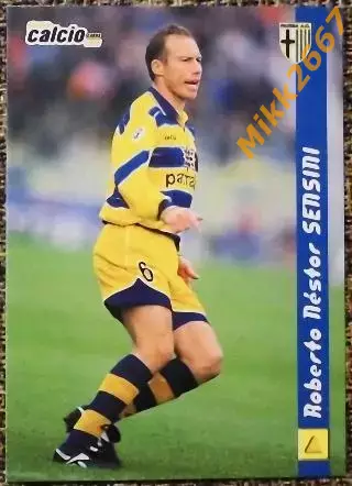 Roberto Nestor SENSINI. Коллекция DS Pianeta Calcio 1998-1999