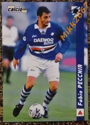 Fabio PECCHIA. Коллекция DS Pianeta Calcio 1998-1999