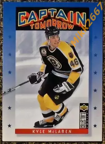Kyle McLAREN. Коллекция Collector's Choice NHL 1996-1997