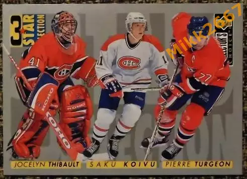 Карточка 3 STAR Selection № 321. Коллекция Collector's Choice NHL 1996-1997