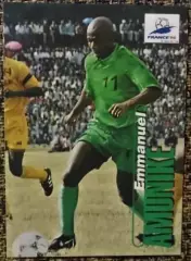 Emmanuel AMUNIKE. Коллекция PANINI Чемпионат Мира 1998 (коллекционные карточки)