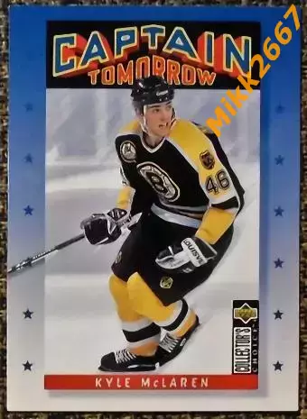 Kyle McLAREN. Коллекция Collector's Choice NHL 1996-1997