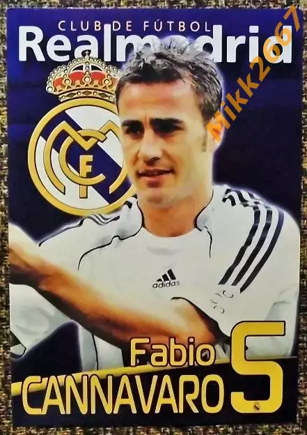 Fabio CANNAVARO / Фабио КАННАВАРО,В мире ФУТБОЛА