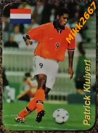 Календарик Patrick Kluivert / Football Stars 2000