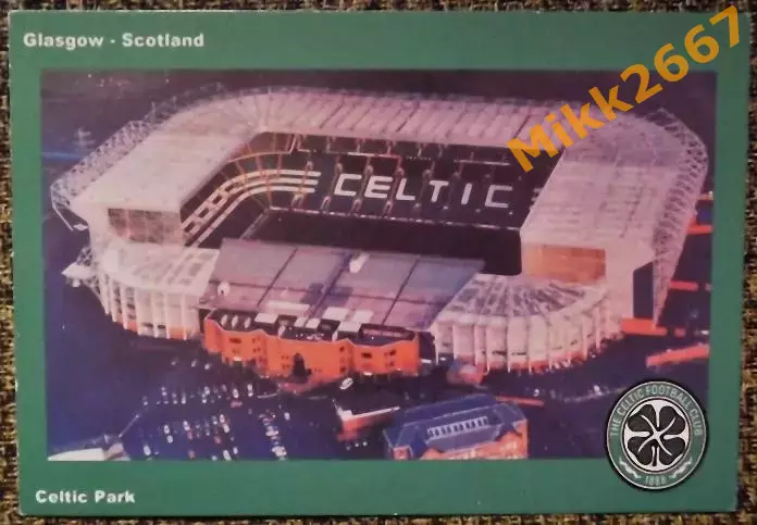 CELTIC Park - стадион клуба Селтик(Шотландия). РЕДКАЯ!