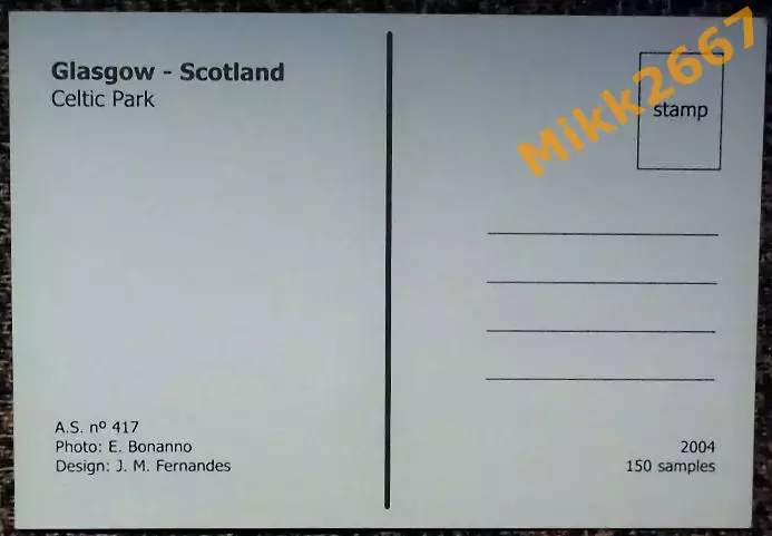 CELTIC Park - стадион клуба Селтик(Шотландия). РЕДКАЯ! 1