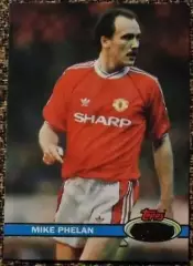 Mike PHELAN. Коллекция TOPPS Stadium Club Английская Премьер-Лига 92-93