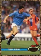 Niall QUINN. Коллекция TOPPS Stadium Club Английская Премьер-Лига 92-93