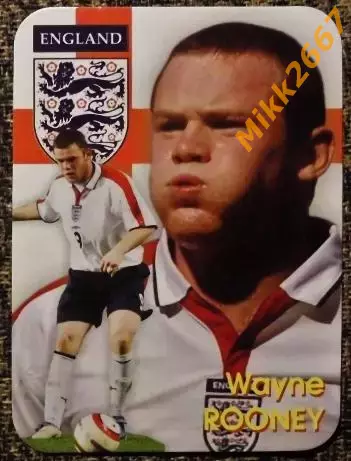 Календарик Wayne ROONEY / В мире футбола 2006