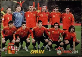Сборная команда SPAIN / ИСПАНИЯ, В мире ФУТБОЛА- A43