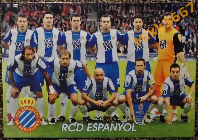 RCD ESPANYOL / ЭСПАНЬОЛ Барселона, В мире ФУТБОЛА - 996